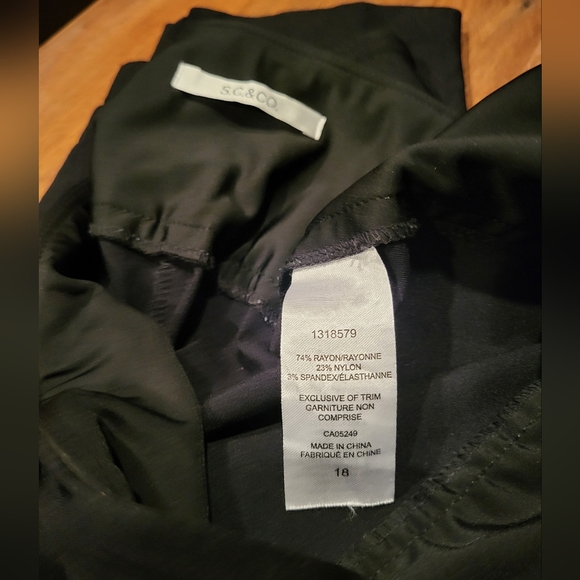 SC & Co black pants - Picture 3 of 3